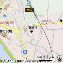 鳥取県西伯郡伯耆町押口86周辺の地図