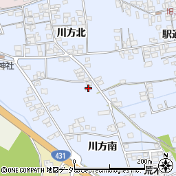 島根県出雲市大社町北荒木川方南91周辺の地図