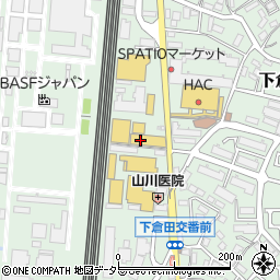 トヨタモビリティ神奈川中古車タウン戸塚周辺の地図