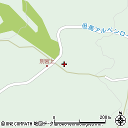 兵庫県養父市別宮288周辺の地図
