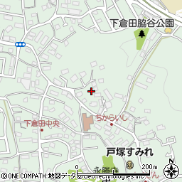 神奈川県横浜市戸塚区下倉田町1214-3周辺の地図