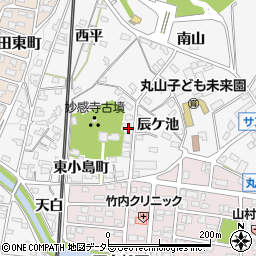 愛知県犬山市犬山山寺周辺の地図