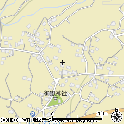 神奈川県秦野市名古木周辺の地図