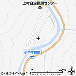 長野県飯田市上村686周辺の地図