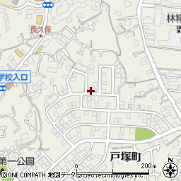 神奈川県横浜市戸塚区戸塚町2709周辺の地図