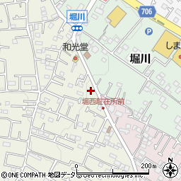 神奈川県秦野市堀西943周辺の地図