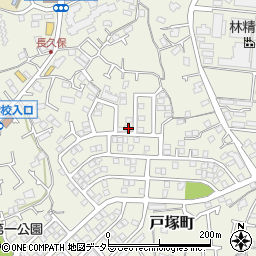 神奈川県横浜市戸塚区戸塚町2710-2周辺の地図