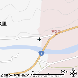 兵庫県養父市万久里228周辺の地図