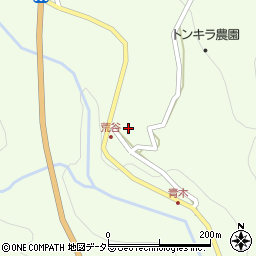 長野県下伊那郡阿智村浪合345周辺の地図