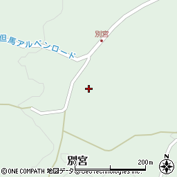 兵庫県養父市別宮684周辺の地図