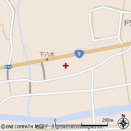 兵庫県養父市八鹿町八木1056周辺の地図