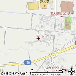 鳥取県西伯郡伯耆町大殿1573-10周辺の地図