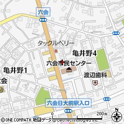 セブンイレブン藤沢亀井野４丁目店周辺の地図