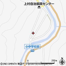長野県飯田市上村688周辺の地図
