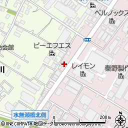 神奈川県秦野市曽屋89周辺の地図