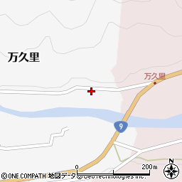 兵庫県養父市万久里245周辺の地図