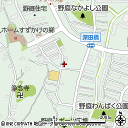 神奈川県横浜市港南区野庭町669-29周辺の地図