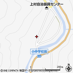 長野県飯田市上村上町792周辺の地図
