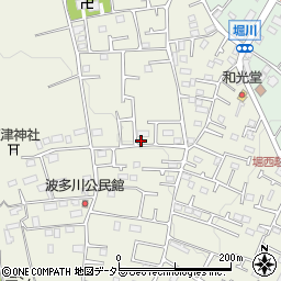 神奈川県秦野市堀西857周辺の地図