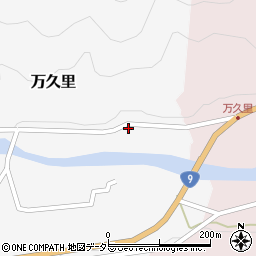 兵庫県養父市万久里247周辺の地図