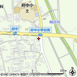岐阜県不破郡垂井町府中2297-5周辺の地図