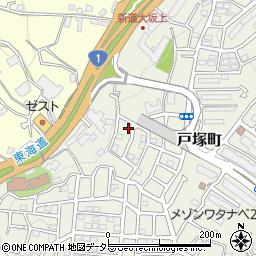 神奈川県横浜市戸塚区戸塚町1988-67周辺の地図