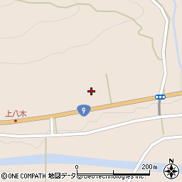 兵庫県養父市八鹿町八木1207周辺の地図