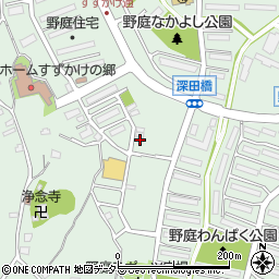 神奈川県横浜市港南区野庭町669-20周辺の地図