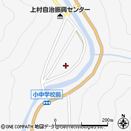 長野県飯田市上村708周辺の地図