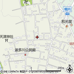 神奈川県秦野市堀西854周辺の地図