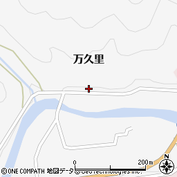 兵庫県養父市万久里339周辺の地図