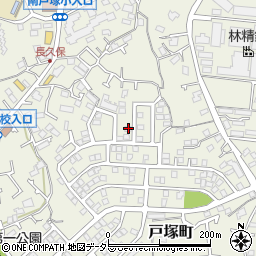 神奈川県横浜市戸塚区戸塚町2710-3周辺の地図