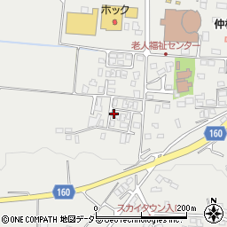 鳥取県西伯郡伯耆町大殿1568-14周辺の地図