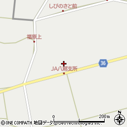 鳥取県西伯郡伯耆町久古1042周辺の地図