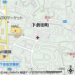 神奈川県横浜市戸塚区下倉田町566周辺の地図