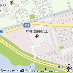 中川製袋化工周辺の地図