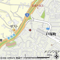 神奈川県横浜市戸塚区戸塚町1988-17周辺の地図