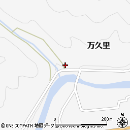 兵庫県養父市万久里369周辺の地図