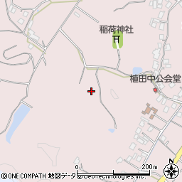 島根県安来市植田町周辺の地図