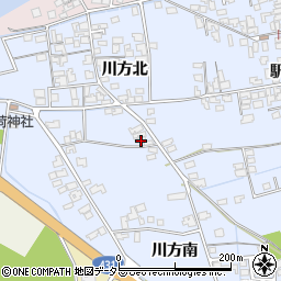 島根県出雲市大社町北荒木川方南108周辺の地図