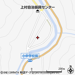 長野県飯田市上村682周辺の地図