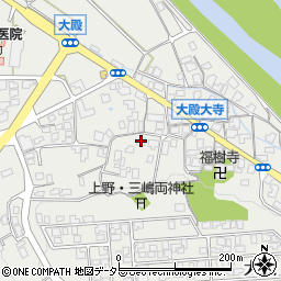 鳥取県西伯郡伯耆町大殿1456-7周辺の地図