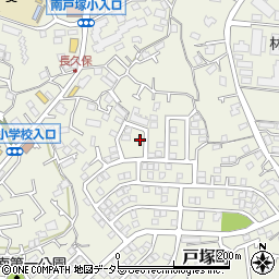 神奈川県横浜市戸塚区戸塚町2709-16周辺の地図