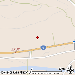 兵庫県養父市八鹿町八木2136周辺の地図