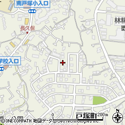 神奈川県横浜市戸塚区戸塚町2709-24周辺の地図