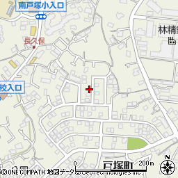 神奈川県横浜市戸塚区戸塚町2710-4周辺の地図