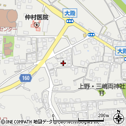 鳥取県西伯郡伯耆町大殿1062-5周辺の地図