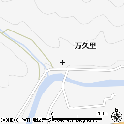 兵庫県養父市万久里360周辺の地図
