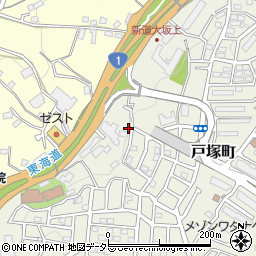 神奈川県横浜市戸塚区戸塚町1995周辺の地図