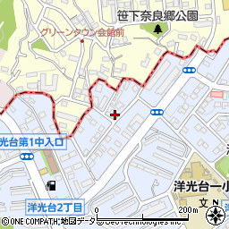 神奈川県横浜市磯子区洋光台1丁目31-11周辺の地図
